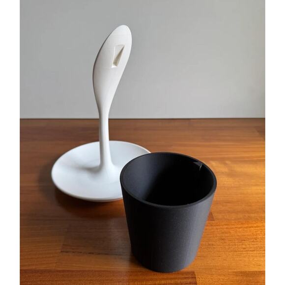 Oopsie -lamp quirky modern accent lighting, unique housewarming gift, whimsical - Picture 3 of 4